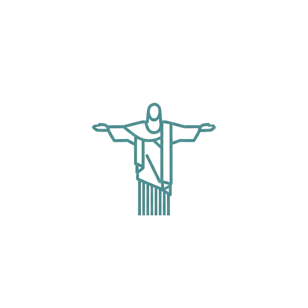 Christ the Redeemer, Rio de Janeiro Logo